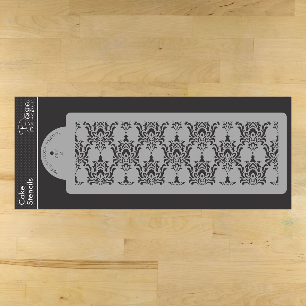 4 Inch Filigree Stencil for Decorating Sides of Cakes – Confection ...