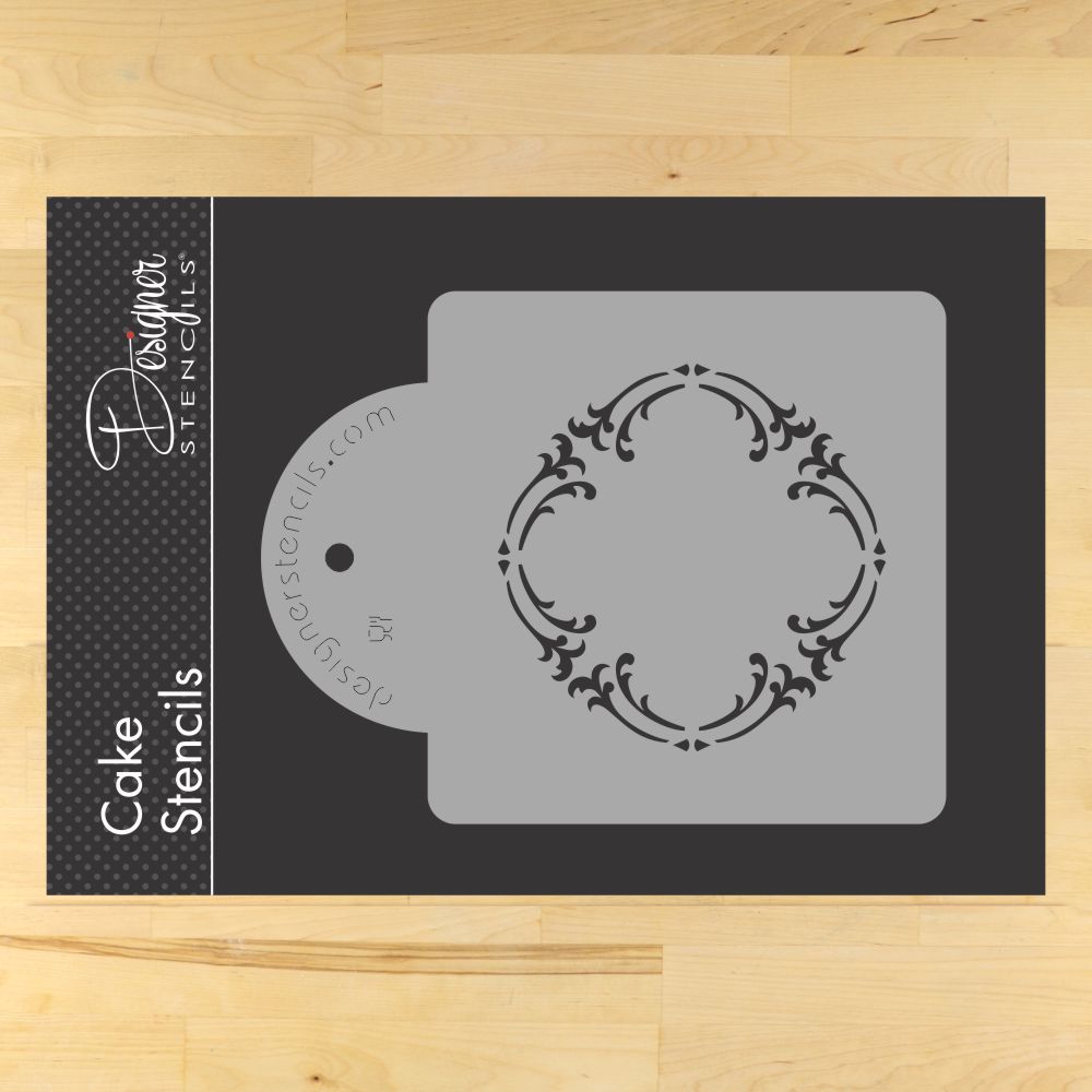 Royal Damask Stencils for Cake Decorating by Designer Stencils ...