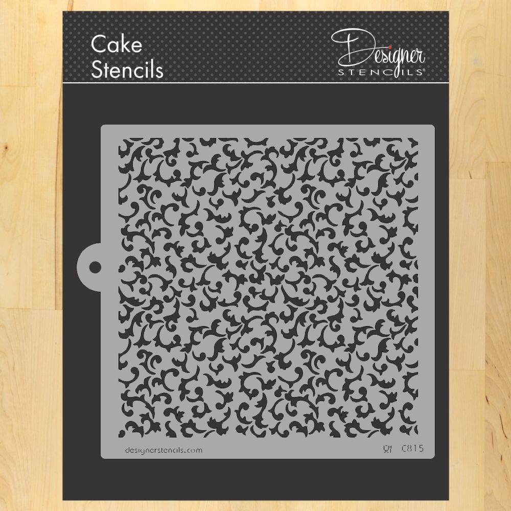 Provencal Cake and Cookie Stencil by Designer Stencils