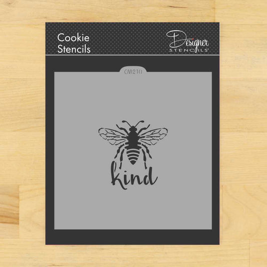 Bee Kind Cookie Stencil by Designer Stencils