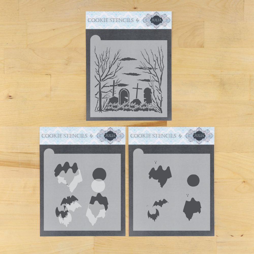 Boo To You Dynamic Duos Cookie Stencil Set