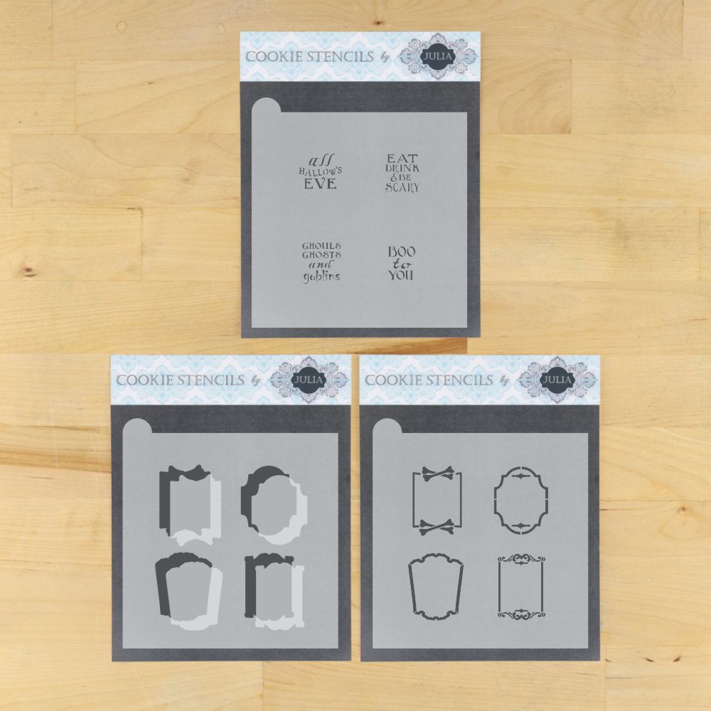 Boo To You Dynamic Duos Cookie Stencil Set