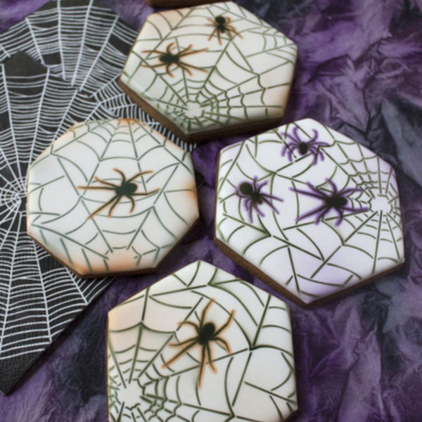 Trick or Treat Web Halloween Cookie Stencil - Made in USA — The