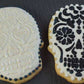 Sugar Skulls Cookie Stencil and Cutter Set Cookies