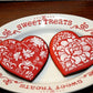Winterthur Hearts Cookie Stencil and Cutter Set by Designer Stencils Cookies