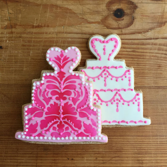 Stencils for Wedding and Bridal Shower Cookies Page 4 Confection