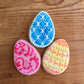 Mini Easter Egg Cookie Stencil and Cutter Set Cookies