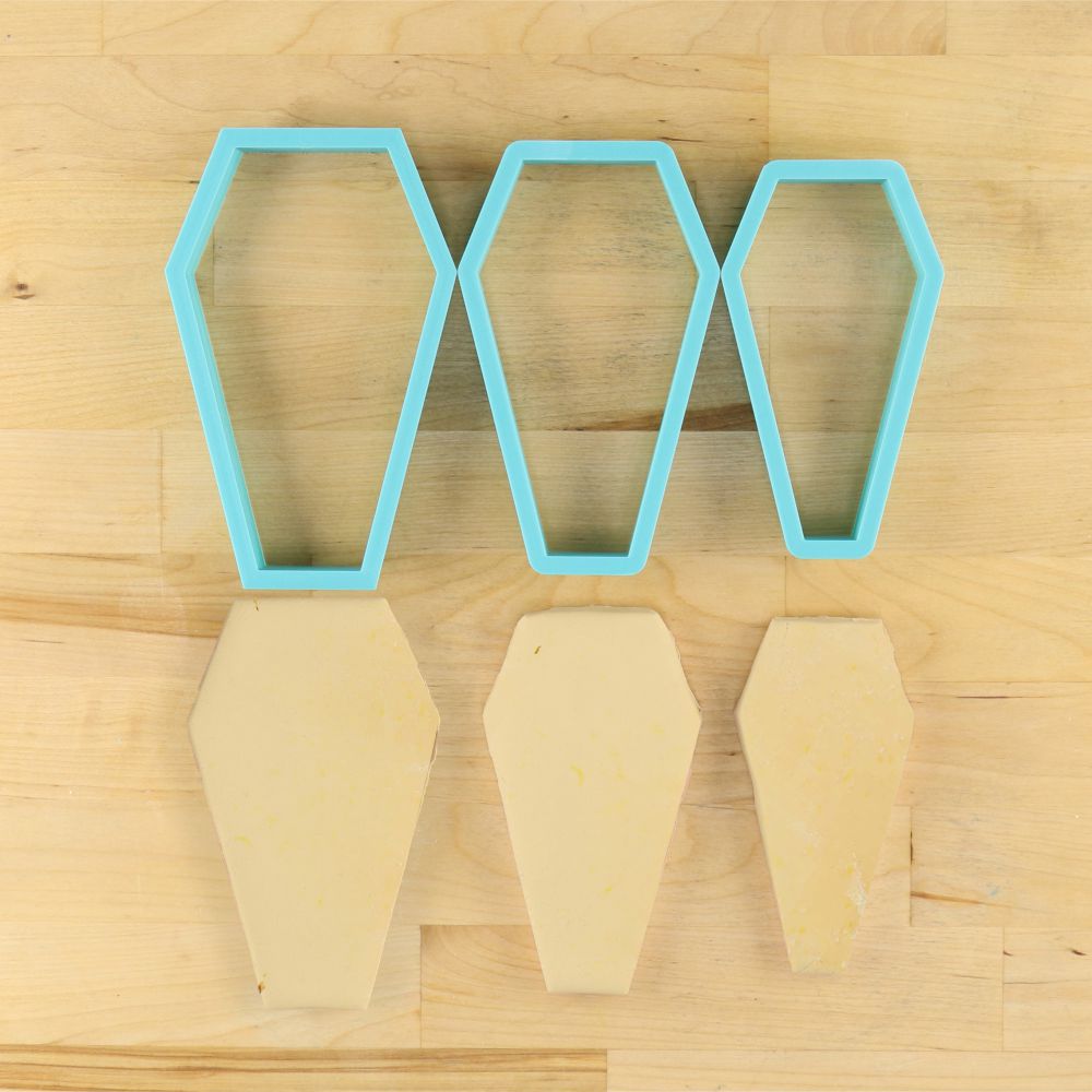 Coffin Halloween Cookie Cutters by Julia Usher