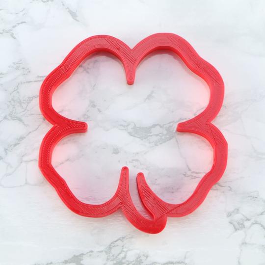 Four Leaf Clover Shaped Cookie Cutter