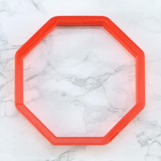 4" Octagon Shaped Cookie Cutter