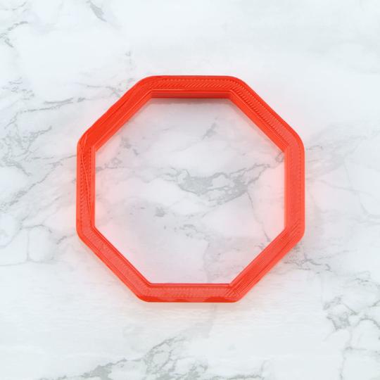 3" Octagon Shaped Cookie Cutter