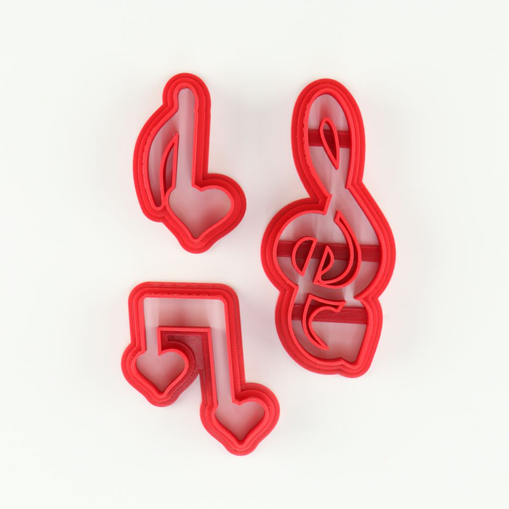 Musical Notes Cookie Cutters â Confection Couture Stencils