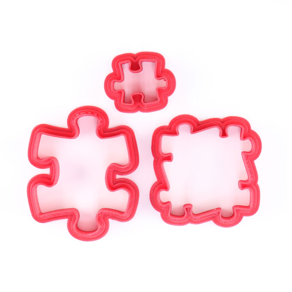 Puzzle Cookie Cutter Edge