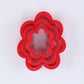 Nested Flower Cookie Cutter Top View