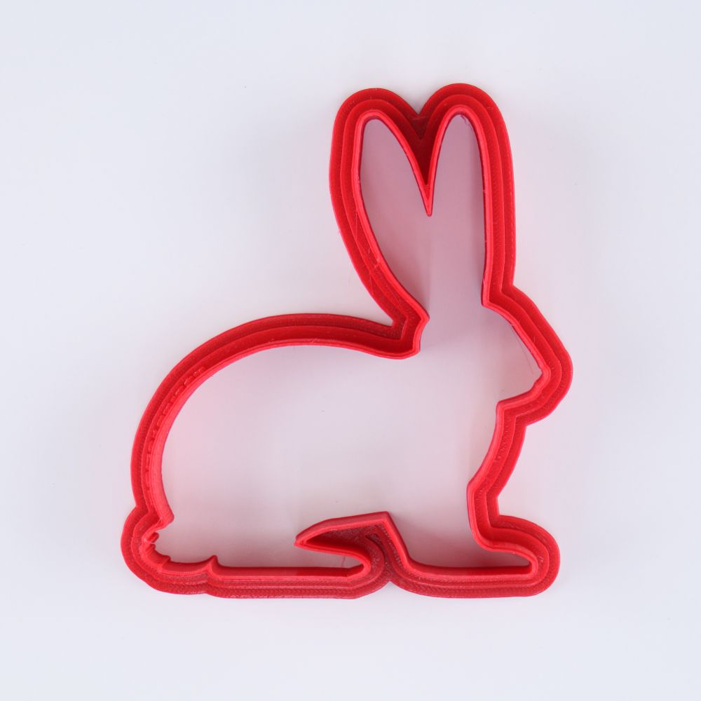 Easter Bunny Cookie Cutter Sharp Cutting Edge