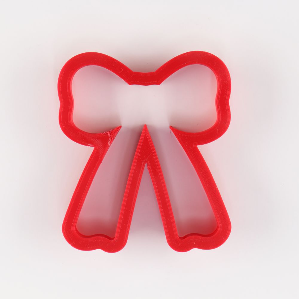 Christmas Gift Bow Cookie Cutter: Coquette Bow Cookie Cutter ...