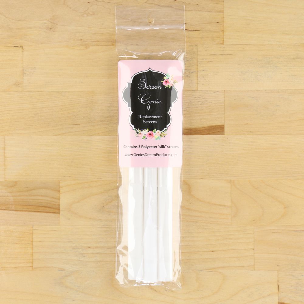 Replacement Mesh Screens for Screen Genie Confection Couture Stencils