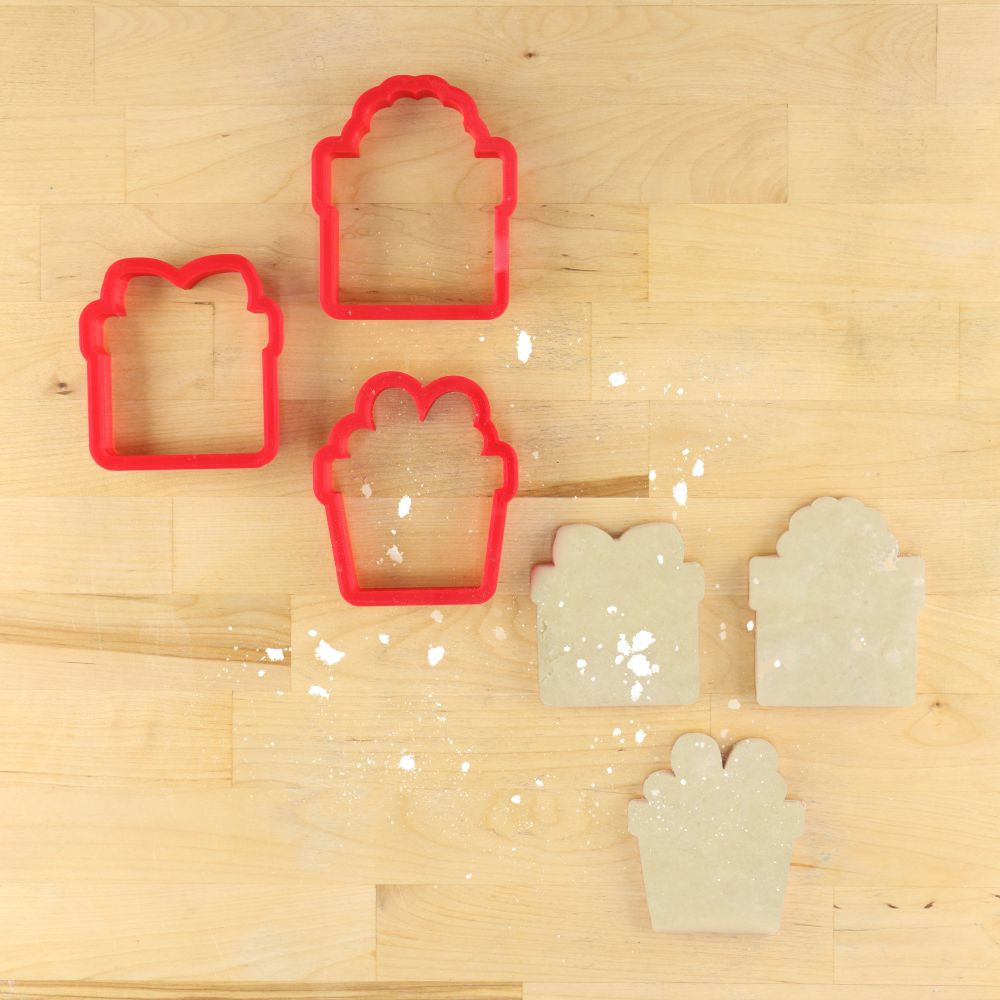Gift Box Cookie Cutter Set