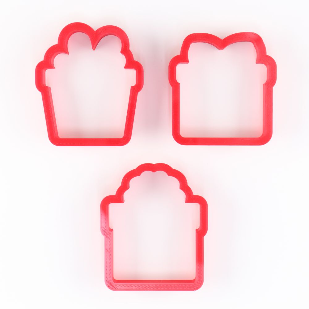Gift Box Cookie Cutter Set