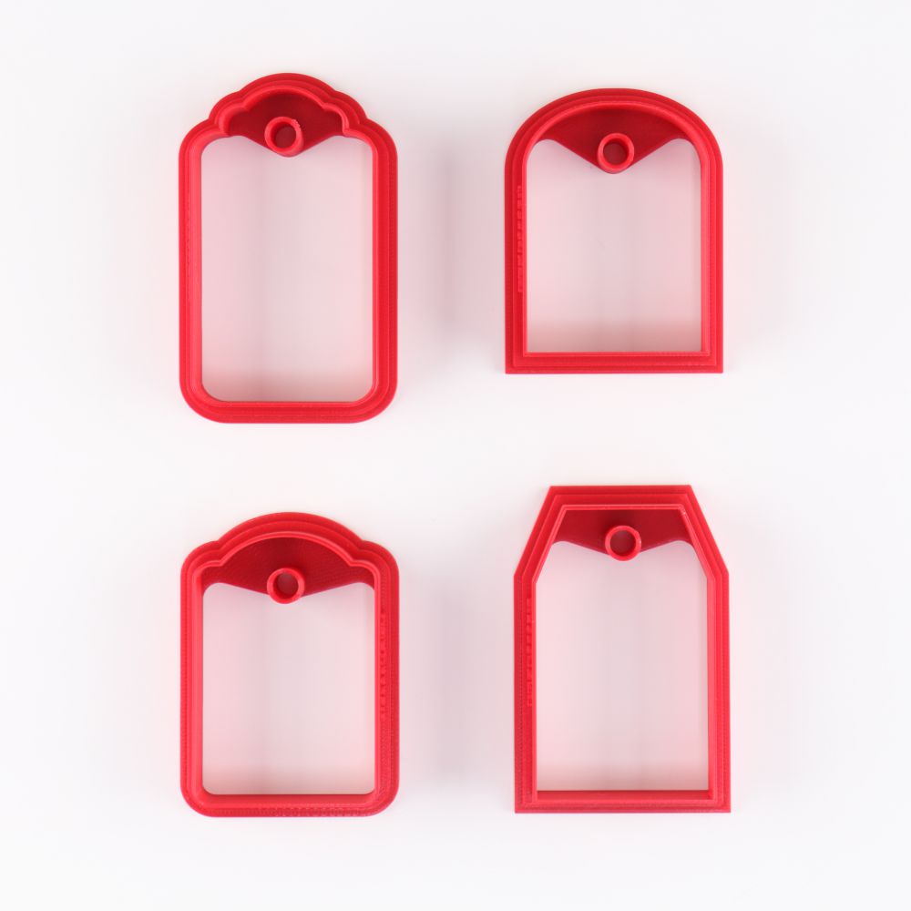 Assorted Gift Tags Cookie Cutters