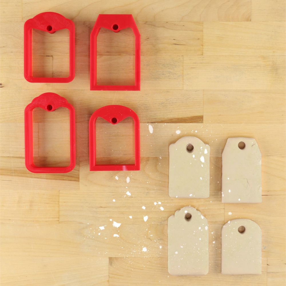 Assorted Gift Tags Cookie Cutters