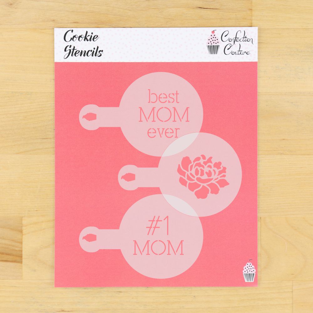 Mother's Day Stencils for Coffee Drinks