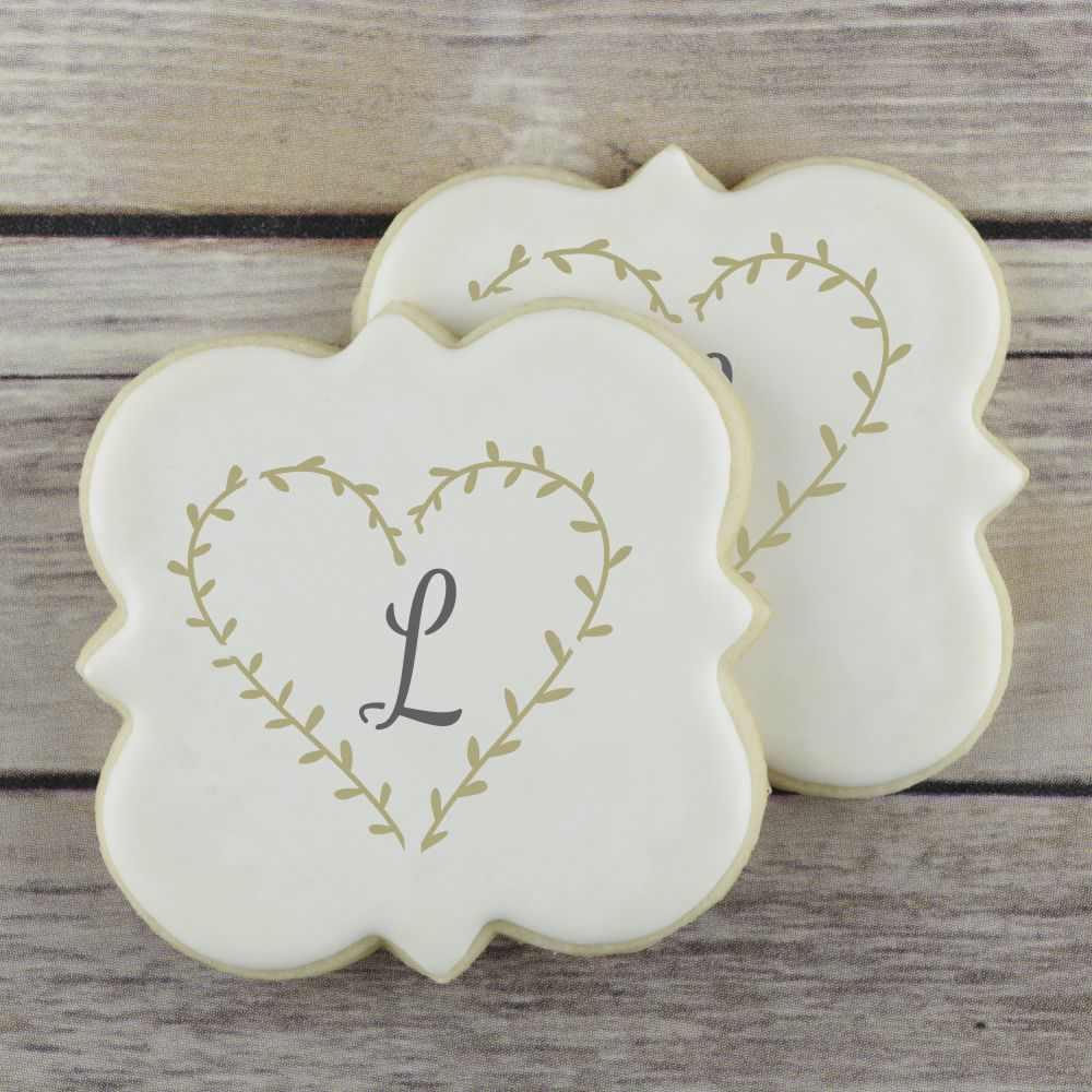 Ganache Alphabet Stencil Set for Cookies – Confection Couture Stencils