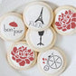Paris Style Accent Cookie Stencil