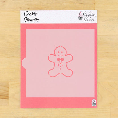 Gingerbread Paint Your Own Cookie Stencil