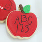 Back to School Accent Cookie Stencil