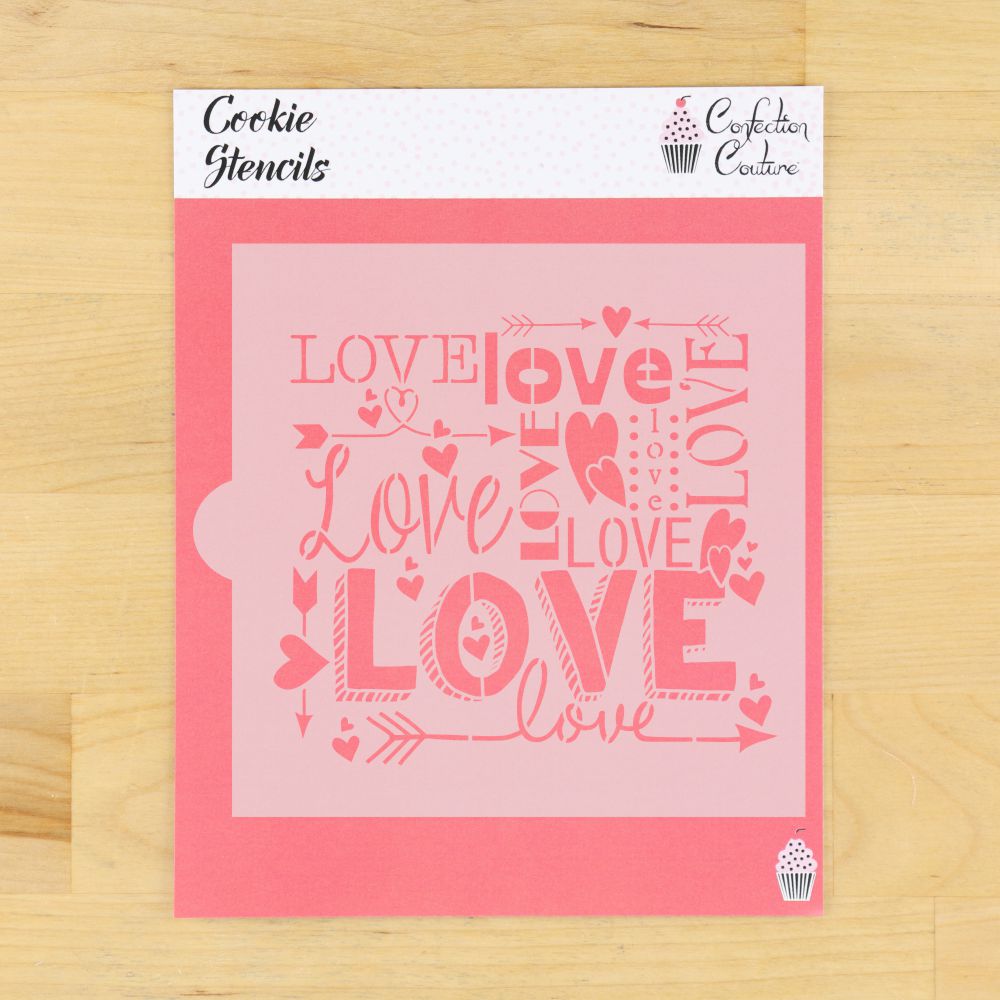 Valentine's Day Cookie Stencils – Confection Couture Stencils