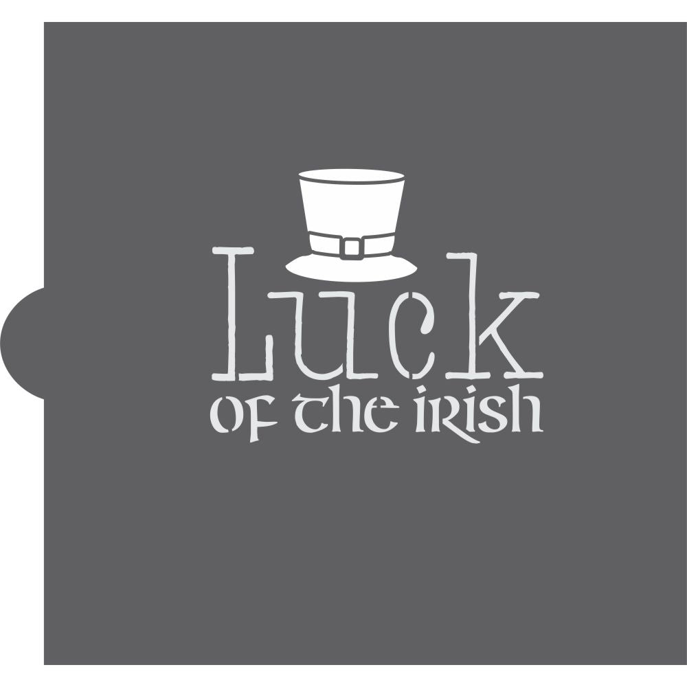 Luck of the Irish Cookie Stencil