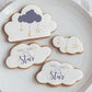 Twinkle Twinkle themed decorated Cookies