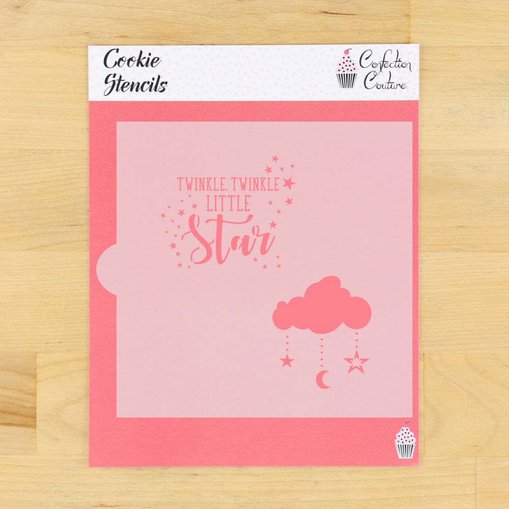 Twinkle Twinkle Cookie Stencil