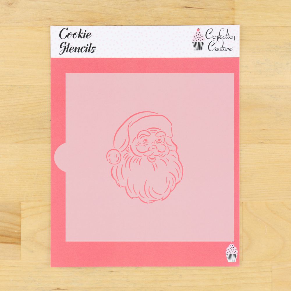 Santa Claus Paint Your Own Cookie Stencil in package
