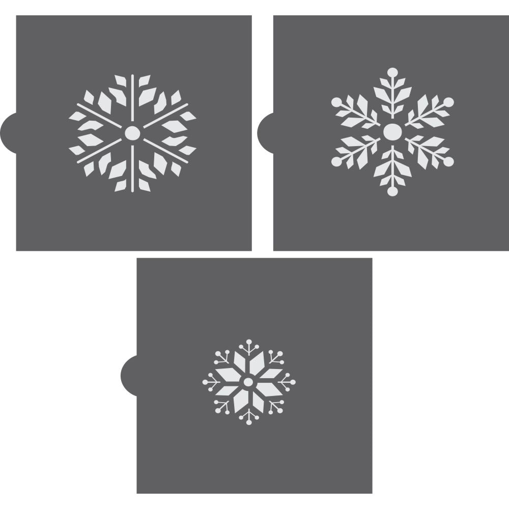 Snowflake Cookie Stencils
