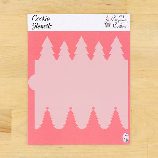 Mountain Forest Cookie Edger Stencils – Confection Couture Stencils