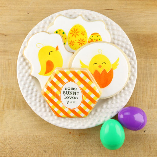 Decorated Easter Cookies with Confection Collection