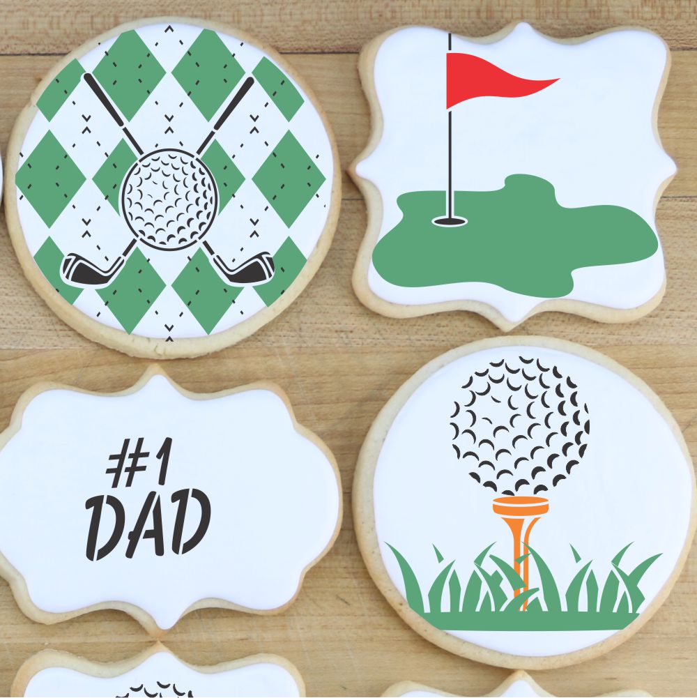 Golfing Cookie Confection Collection