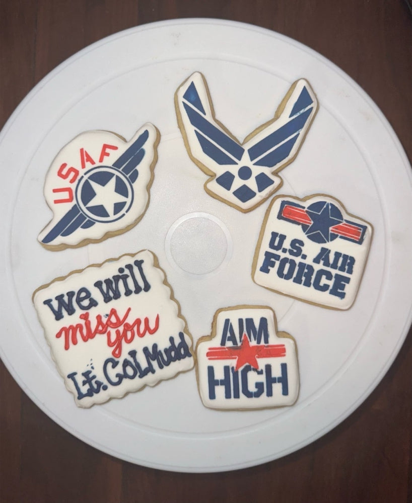 USAF Cookies by Tiffany's Tasty Pastries