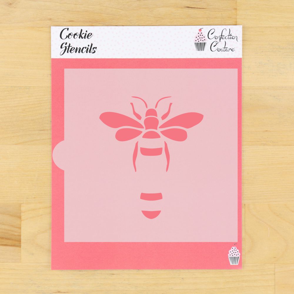Bee Cookie Stencil in packaging