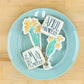 April Showers Bring May Flowers Decorated Cookies