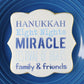 Hanukkah Phrases Cookie Stencil