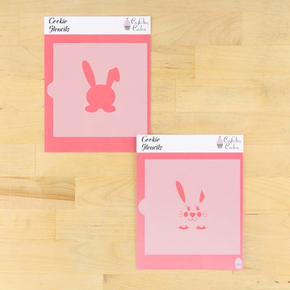 Easter Bunny Cookie Stencil