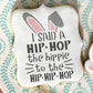Hip Hop Easter Cookie Stencil