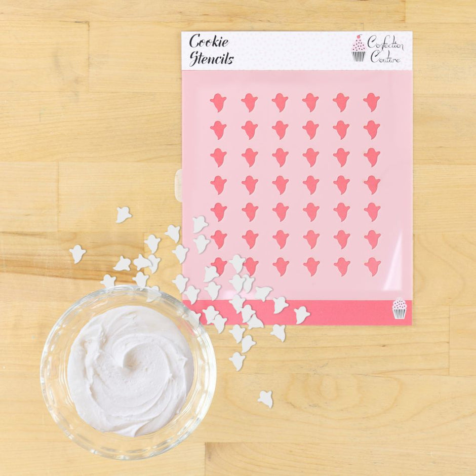 DIY Sprinkle Stencils for Cookies and Cupcakes Confection Couture