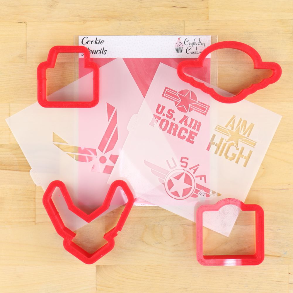 Heart Cutter for Cookies and Fondant – Confection Couture Stencils