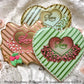 Love 1 Prettier Plaques Cookie Stencil 5 Pc Set