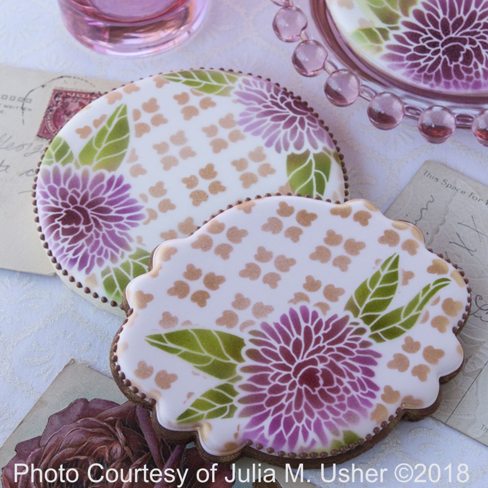 Floral Cookies by Julia Usher