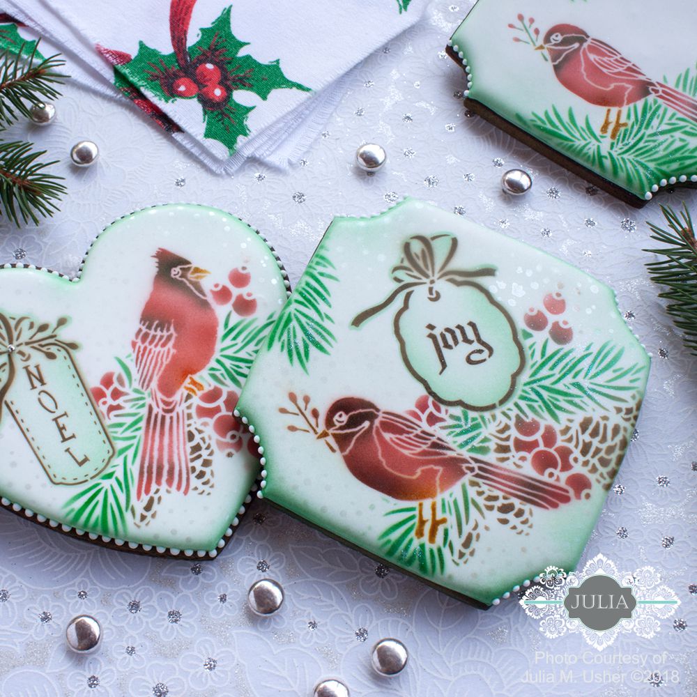 Winter Wishes Dynamic Duos Cookie Stencil Set